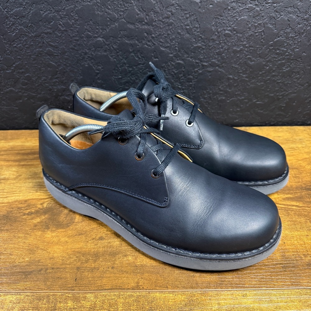 Samuel Hubbard Hubbard Free M1100-010 Black Leather Oxford Mens Size 11.5